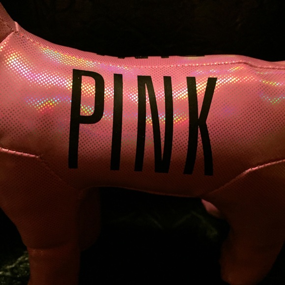 PINK Victoria Secret holographic and pink dog - Picture 3 of 3